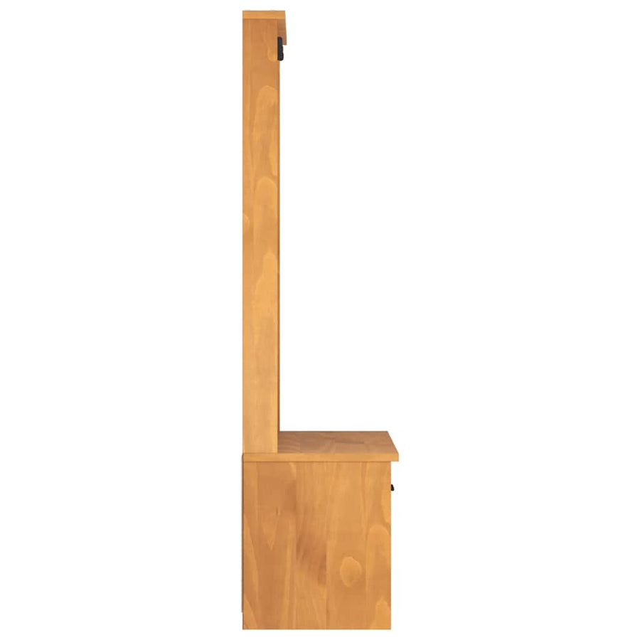 Halboom Sandnes 87X40X159,5 Cm Massief Grenenhout 87 x 40 x 159.5 cm