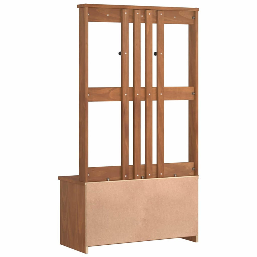 Halboom Sandnes 87X40X159,5 Cm Massief Grenenhout 87 x 40 x 159.5 cm