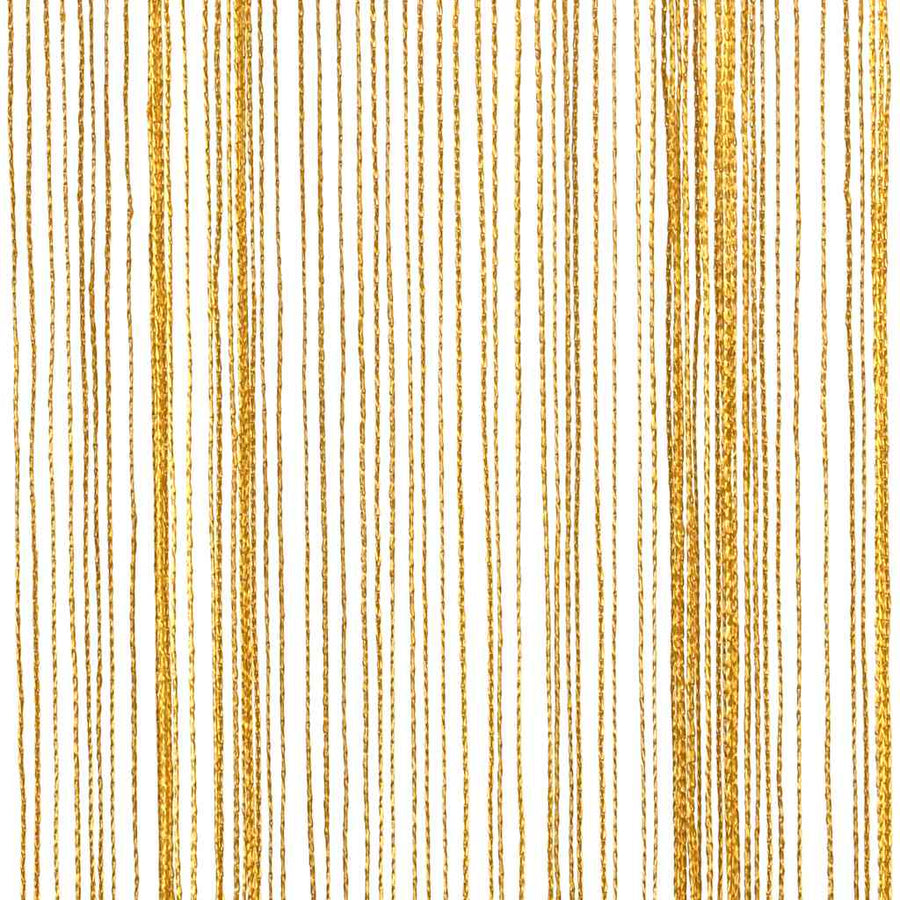 Koordgordijnen 2 st 100x250 cm goudkleurig