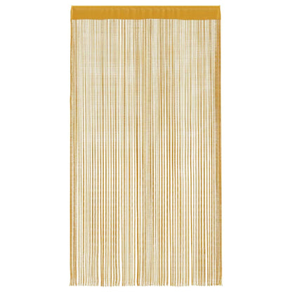 Koordgordijnen 2 st 140x250 cm goudkleurig