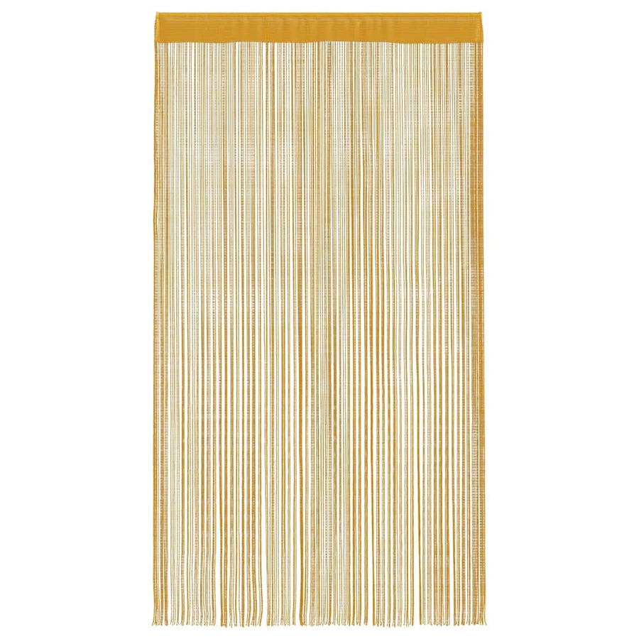 Koordgordijnen 2 st 140x250 cm goudkleurig