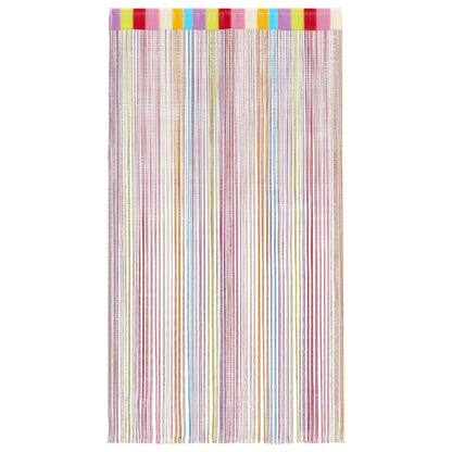 Koordgordijnen 2 st Veelkleurig 140x250 cm