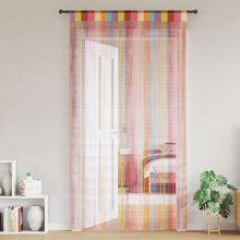Koordgordijnen 2 st Veelkleurig 140x250 cm