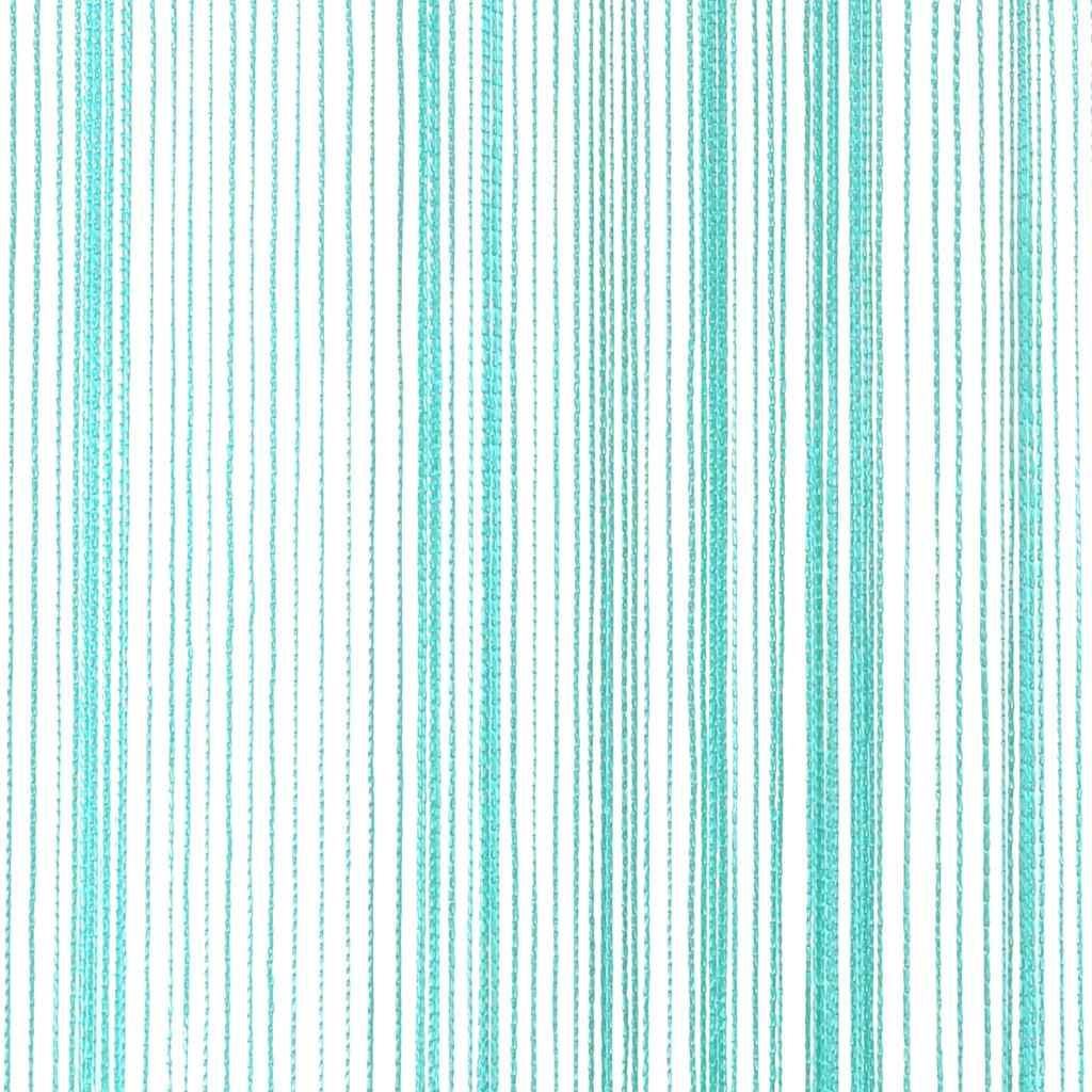 Koordgordijnen 2 st turkoois 100x250 cm