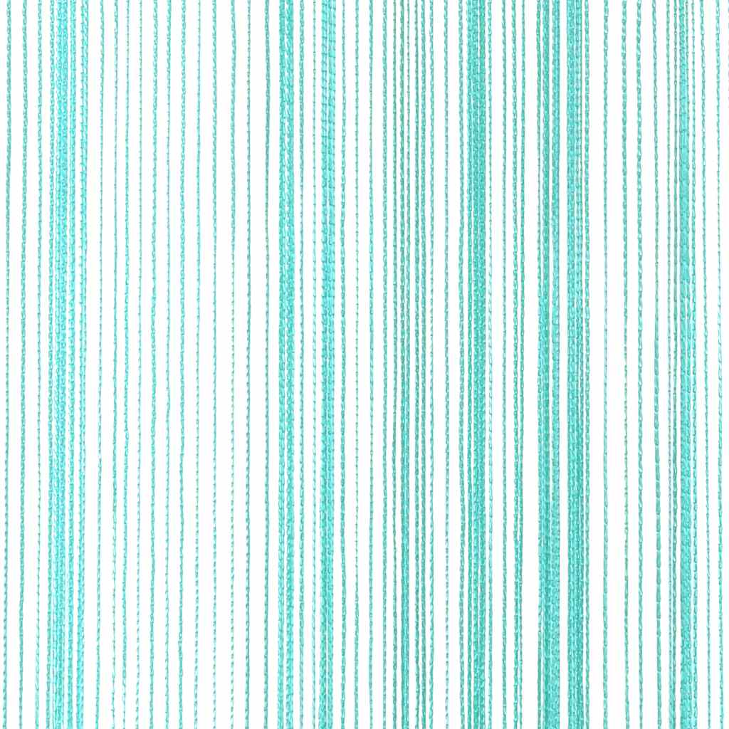 Koordgordijnen 2 st turkoois 140x250 cm