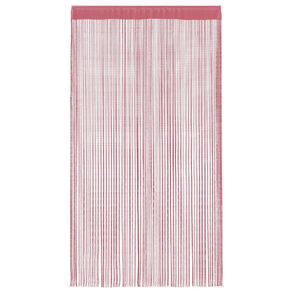 Koordgordijnen 2 st 100x250 cm roze