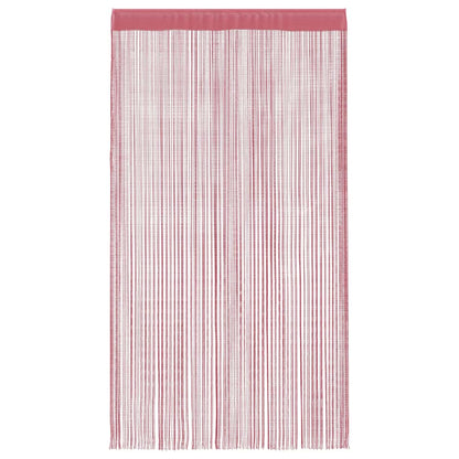 Koordgordijnen 2 st 100x250 cm roze