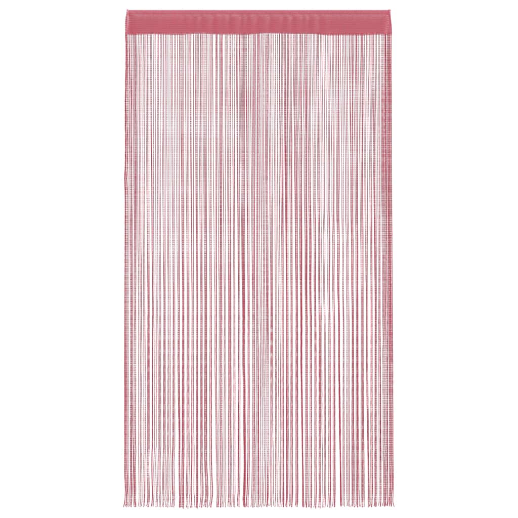 Koordgordijnen 2 st 140x250 cm roze