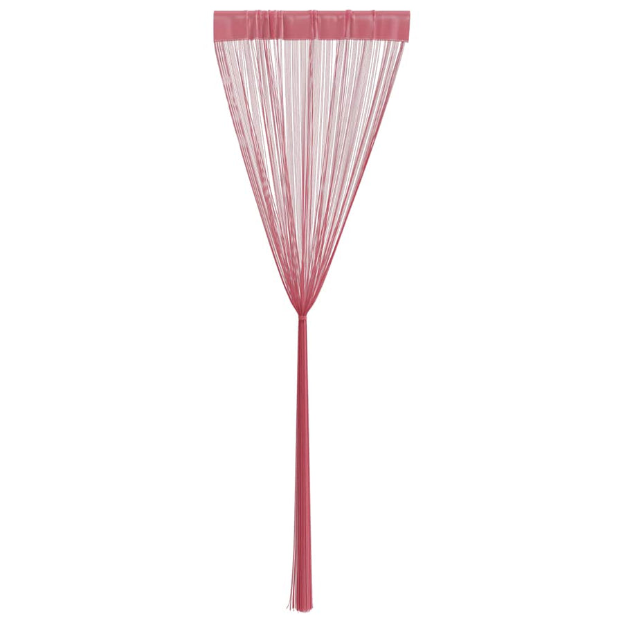 Koordgordijnen 2 st 140x250 cm roze