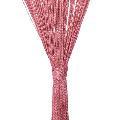 Koordgordijnen 2 st 140x250 cm roze