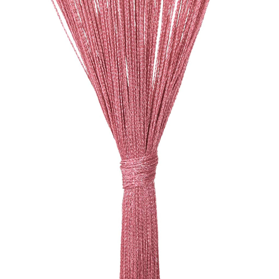 Koordgordijnen 2 st 140x250 cm roze
