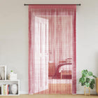 String Curtains 2 pcs 140x250 cm pink