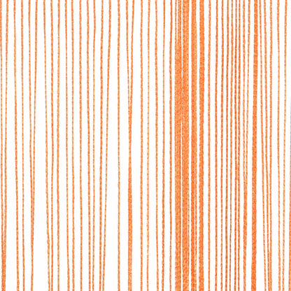Koordgordijnen 2 st 100x250 cm oranje