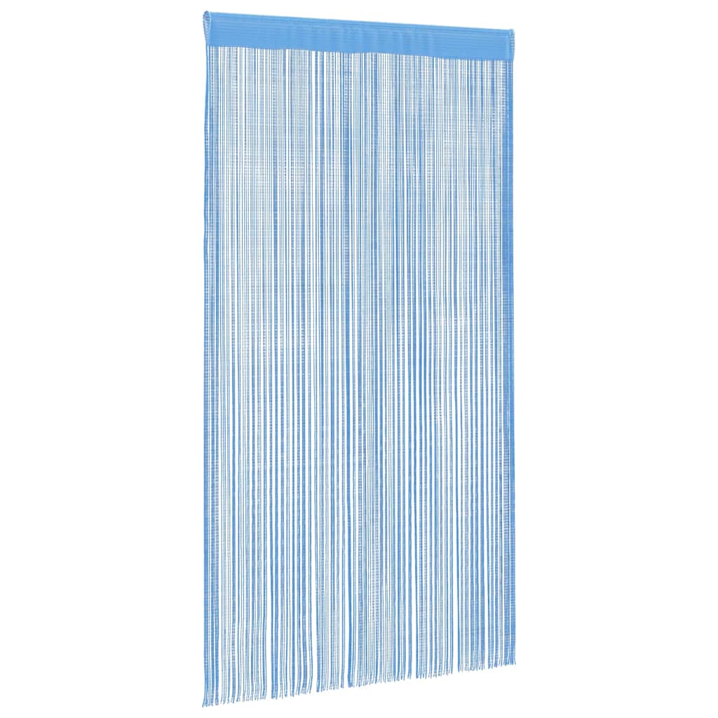 Koordgordijnen 2 st 140x250 cm lichtblauw