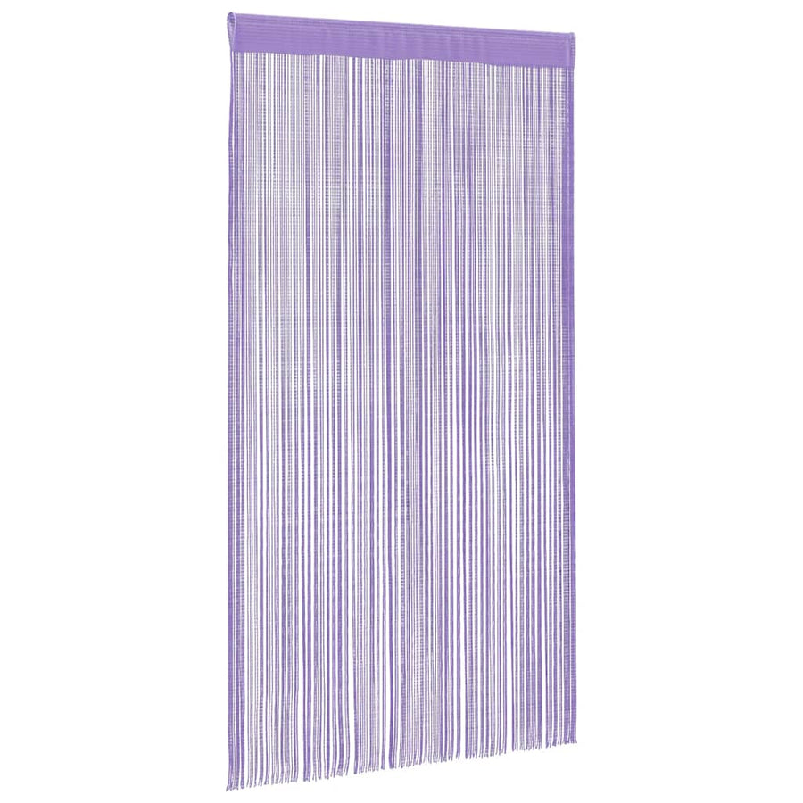 Koordgordijnen 2 st 100x250 cm paars