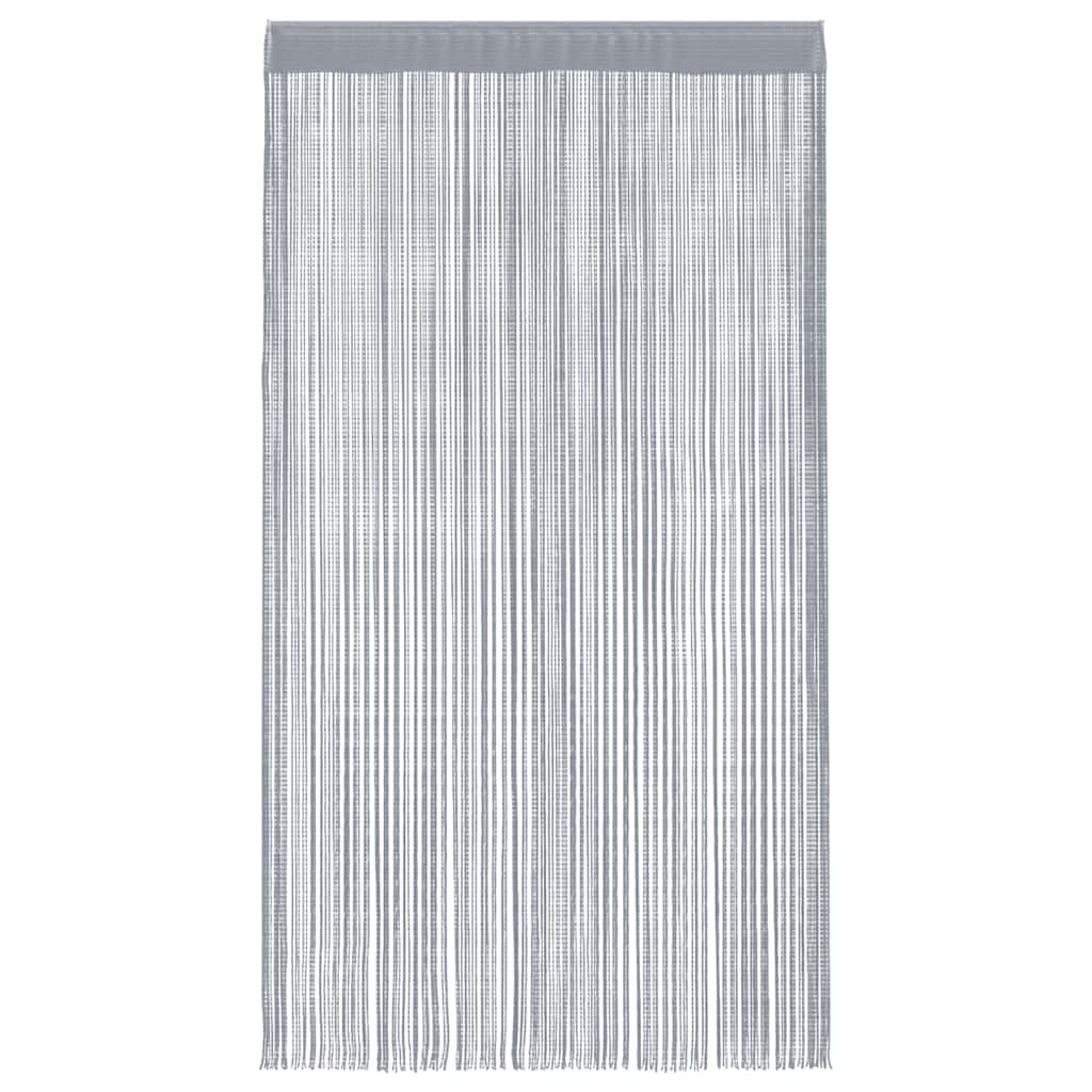 Koordgordijnen 2 st 100x250 cm lichtgrijs