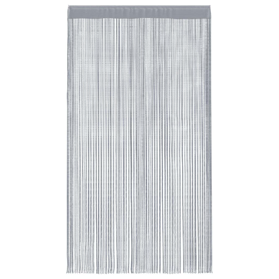 Koordgordijnen 2 st 100x250 cm lichtgrijs
