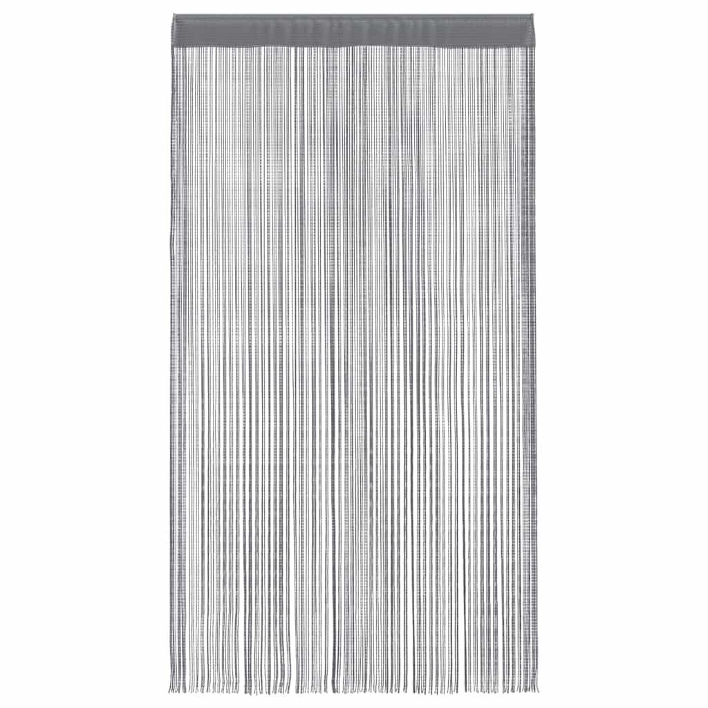 Koordgordijnen 2 st 100x250 cm antracietkleurig