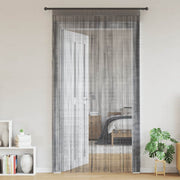 Draadgordijnen 2 st 100x250 cm antraciet