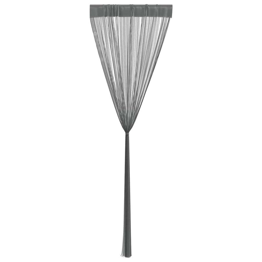 Koordgordijnen 2 st 140x250 cm antracietkleurig