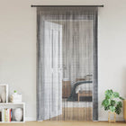 String Curtains 2 pieces Anthracite 140x250 cm