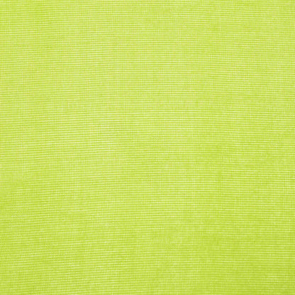 Gordijnen Voile met doorvoertules 2 st 140x140 cm appelgroen