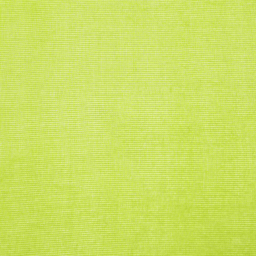 Gordijnen voile met doorvoertules 2 st 140x225 cm appelgroen