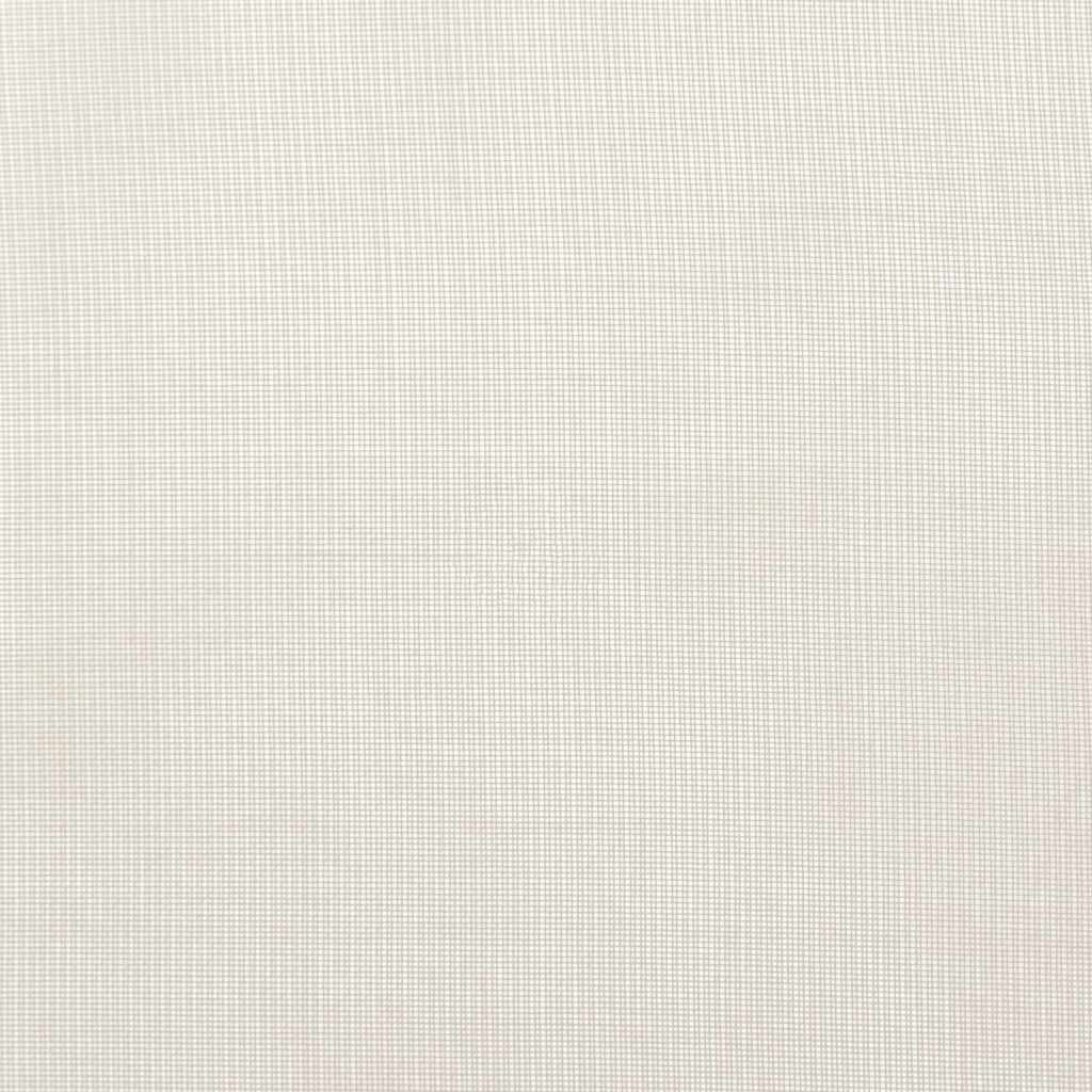 Gordijnen voile met doorvoertules 2 st 140x225 cm crèmekleurig