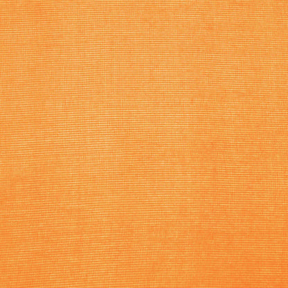 Gordijnen Voile met doorvoertules 2 st 140x175 cm oranje