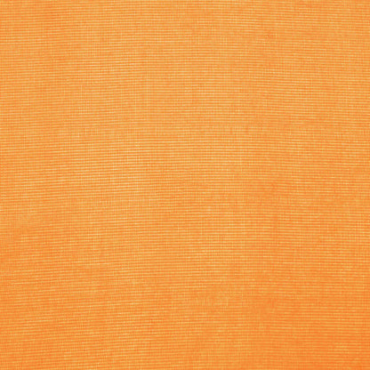 Gordijnen voile met doorvoertules 2 st 140x260 cm oranje