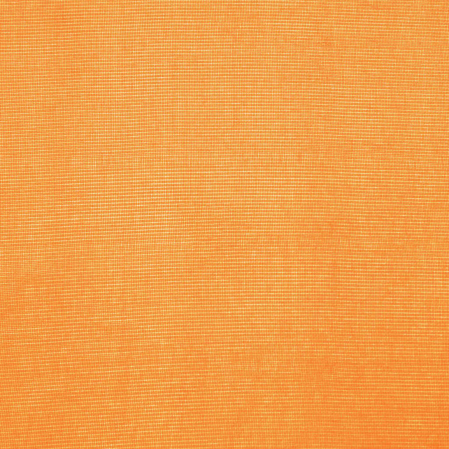 Gordijnen voile met doorvoertules 2 st 140x260 cm oranje