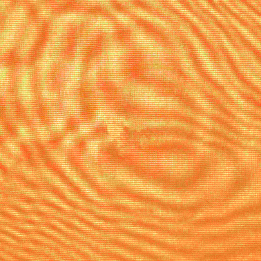 Gordijnen voile met doorvoertules 2 st 140x300 cm oranje