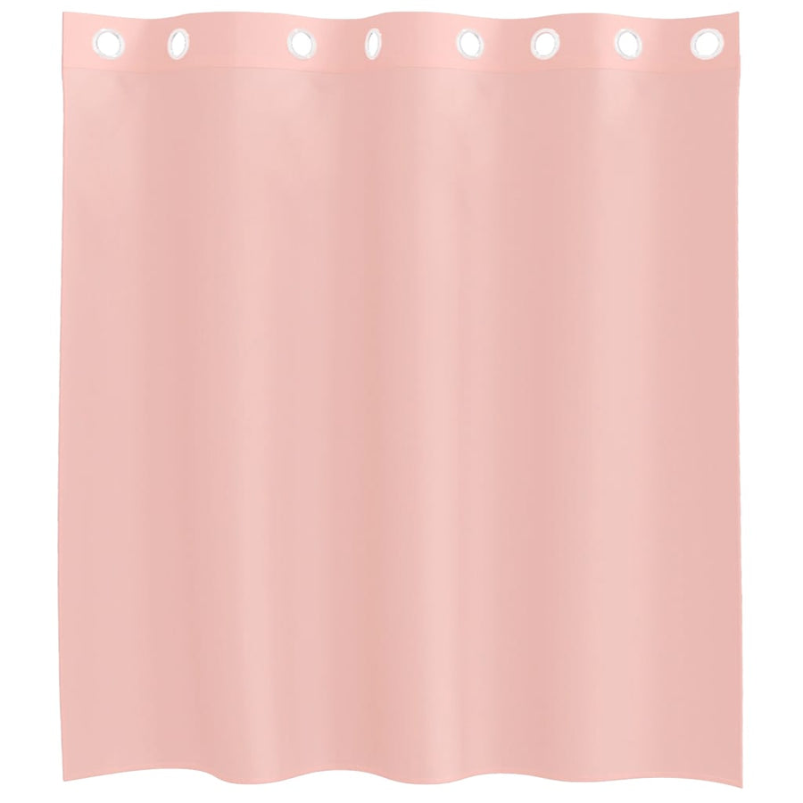 Gordijnen voile met doorvoertules 2 st 140x140 cm roze