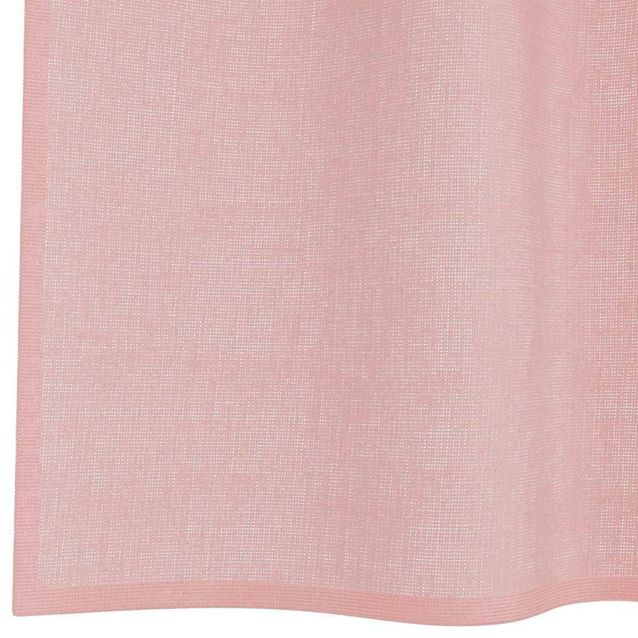 Gordijnen met doorvoertules 2 st 140x225 cm roze