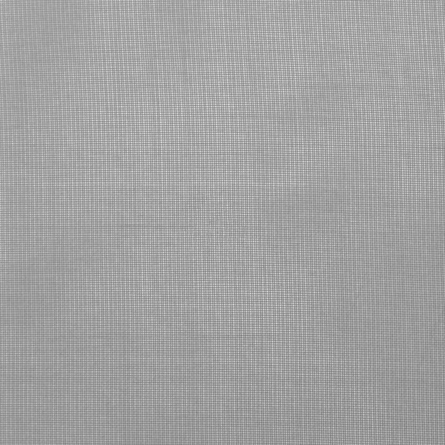 Gordijnen voile met doorvoertules 2 st 140x140 cm lichtgrijs