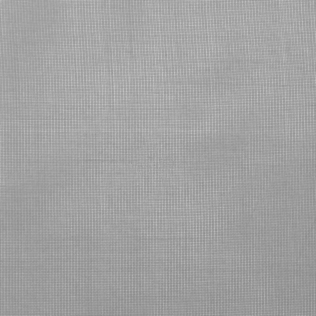 Gordijnen voile met doorvoertules 2 st 140x300 cm lichtgrijs