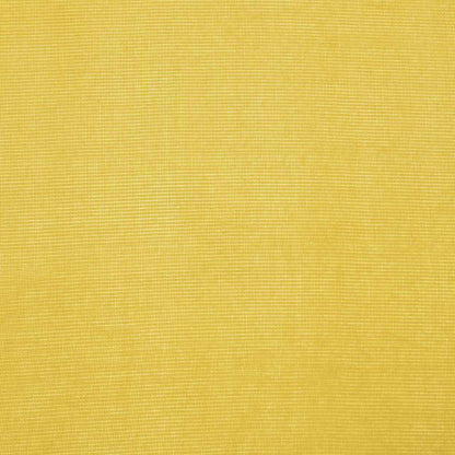 Gordijnen voile met doorvoertules 2 st geel