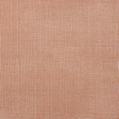 Gordijnen voile met doorvoertules 2 st terracotta