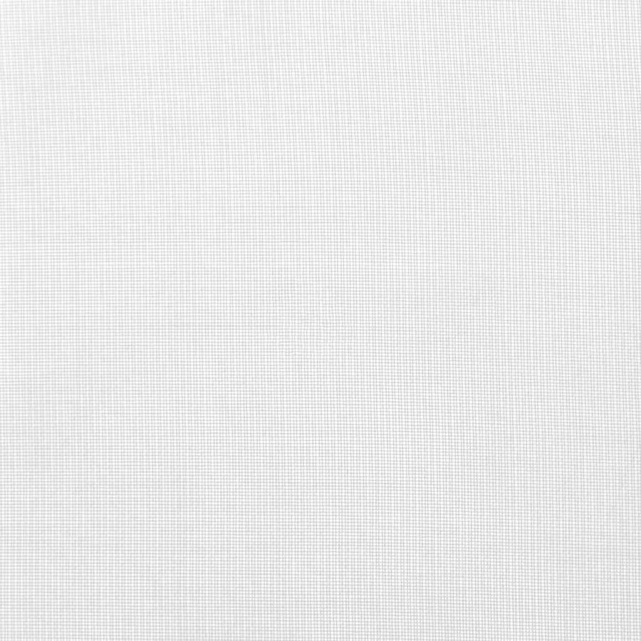 Gordijnen voile met doorvoertules 2 st wit
