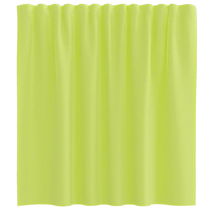 Gordijnen voile met roedezakken 2 st appelgroen