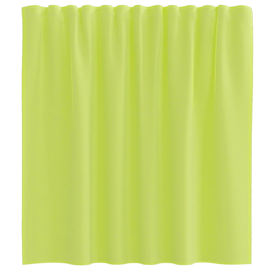 Gordijnen voile met roedezakken 2 st appelgroen