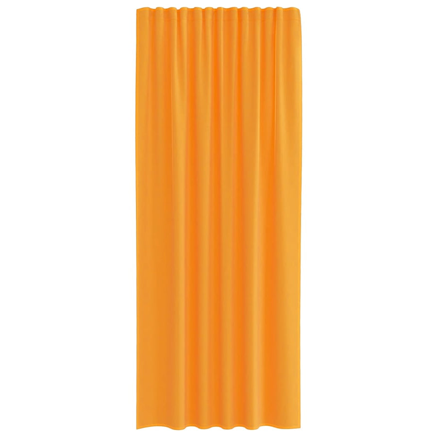 Gordijnen voile met roedezakken 2 st oranje