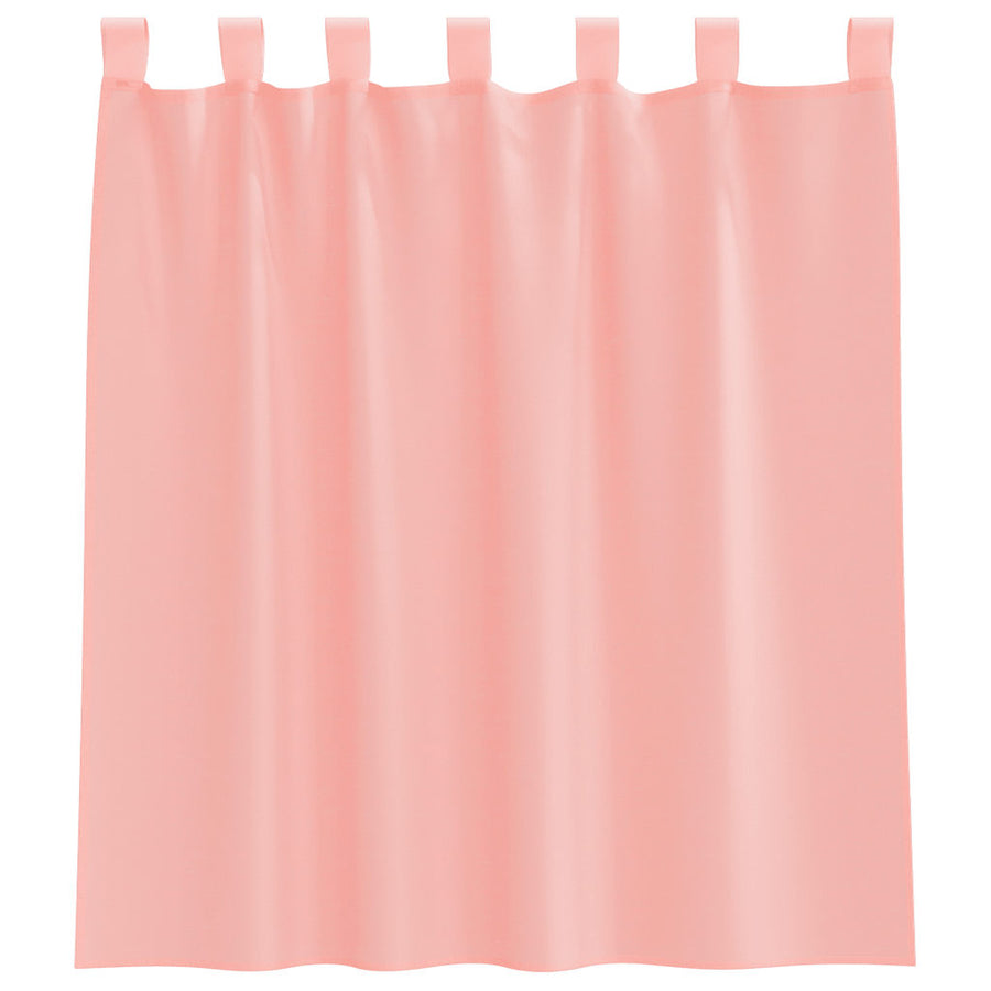 Gordijnen voile met roedezakken 2 st roze