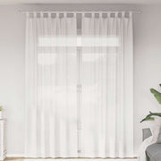 Vitrage 2 st 140x260 cm wit roedezak