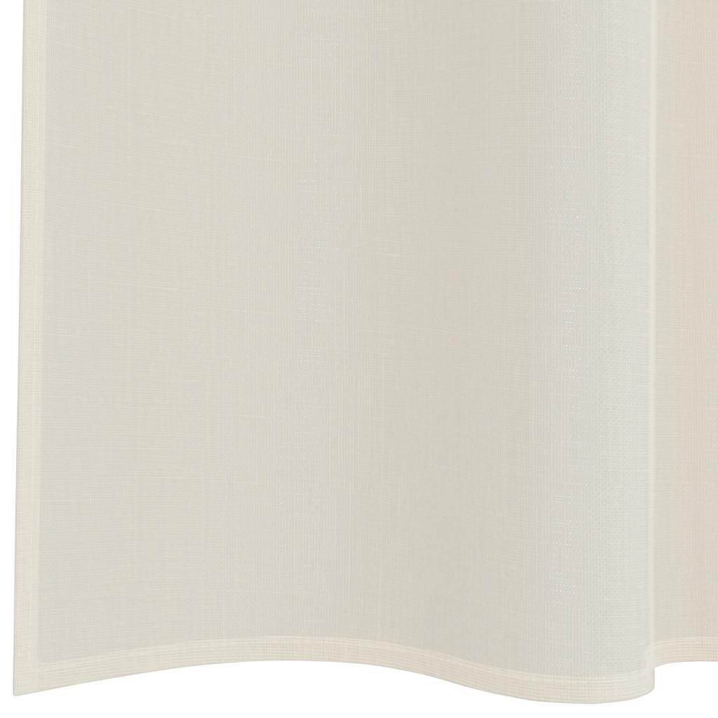 Gordijnen voile met Tab Top 2 st crèmekleurig