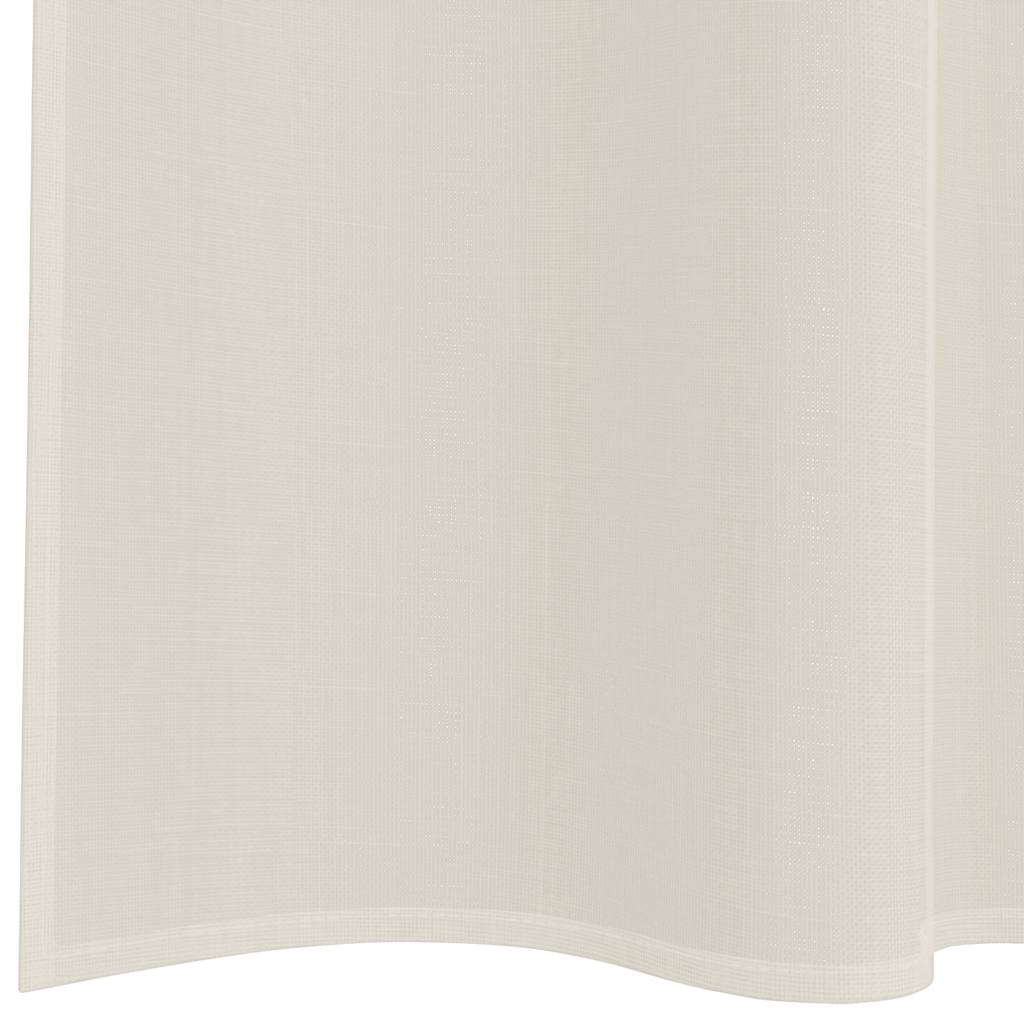 Gordijnen voile met Tab Top 2 st crèmekleurig