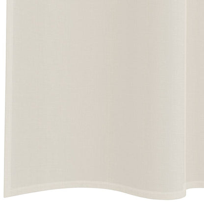 Gordijnen voile met Tab Top 2 st crèmekleurig