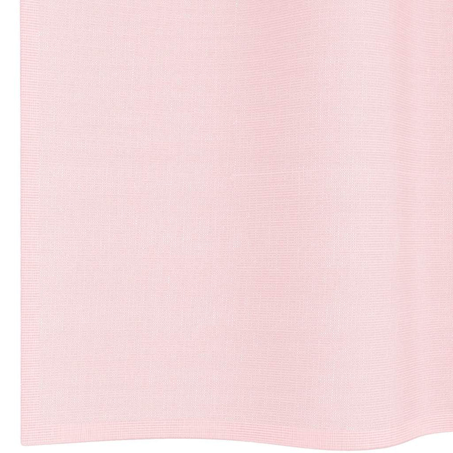 Gordijnen voile met lussen 2 st 140x175 cm lichtroze