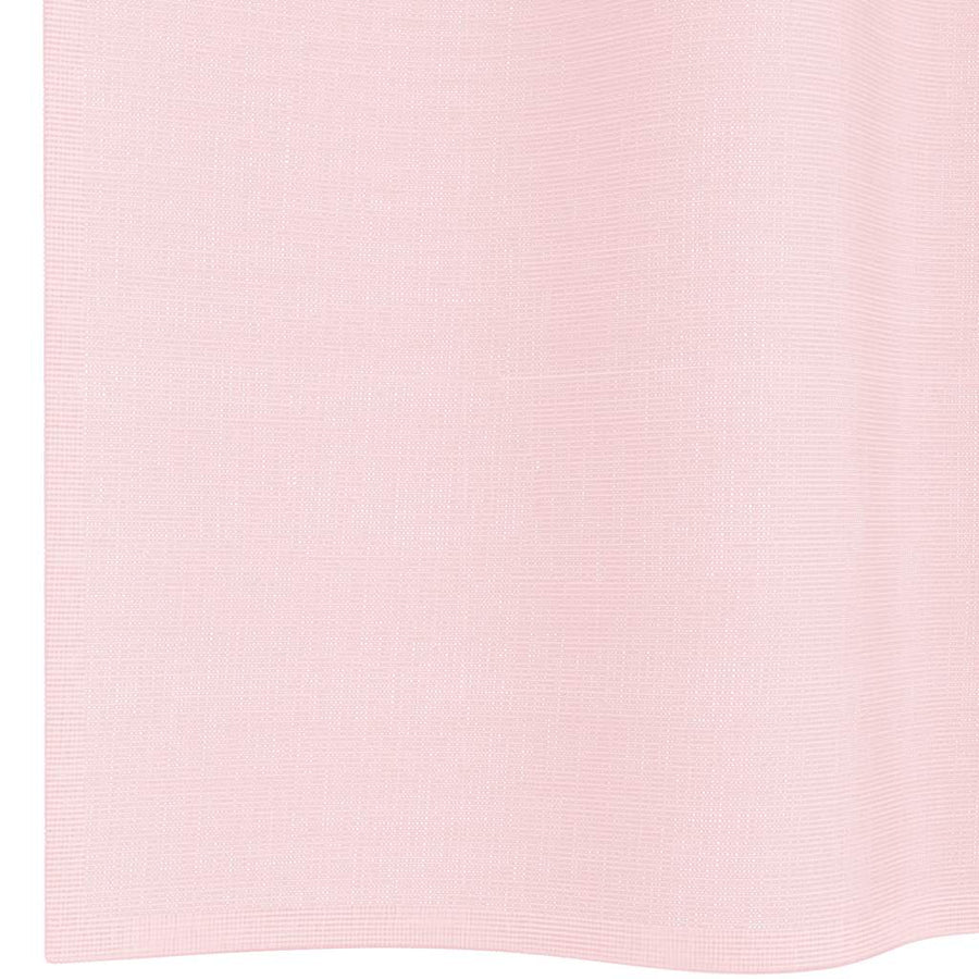 Gordijnen voile met lussen 2 st 140x225 cm lichtroze