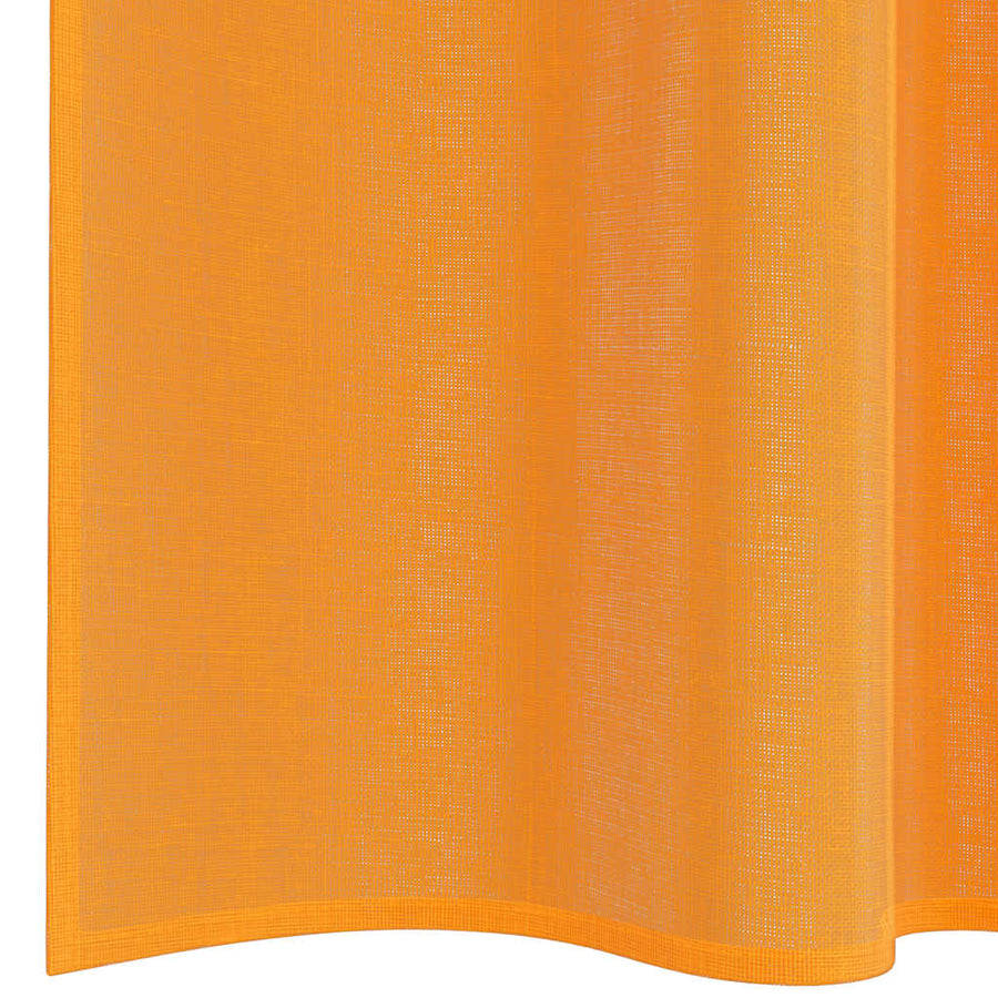 Gordijnen met lussen 2 st 140x245 cm oranje